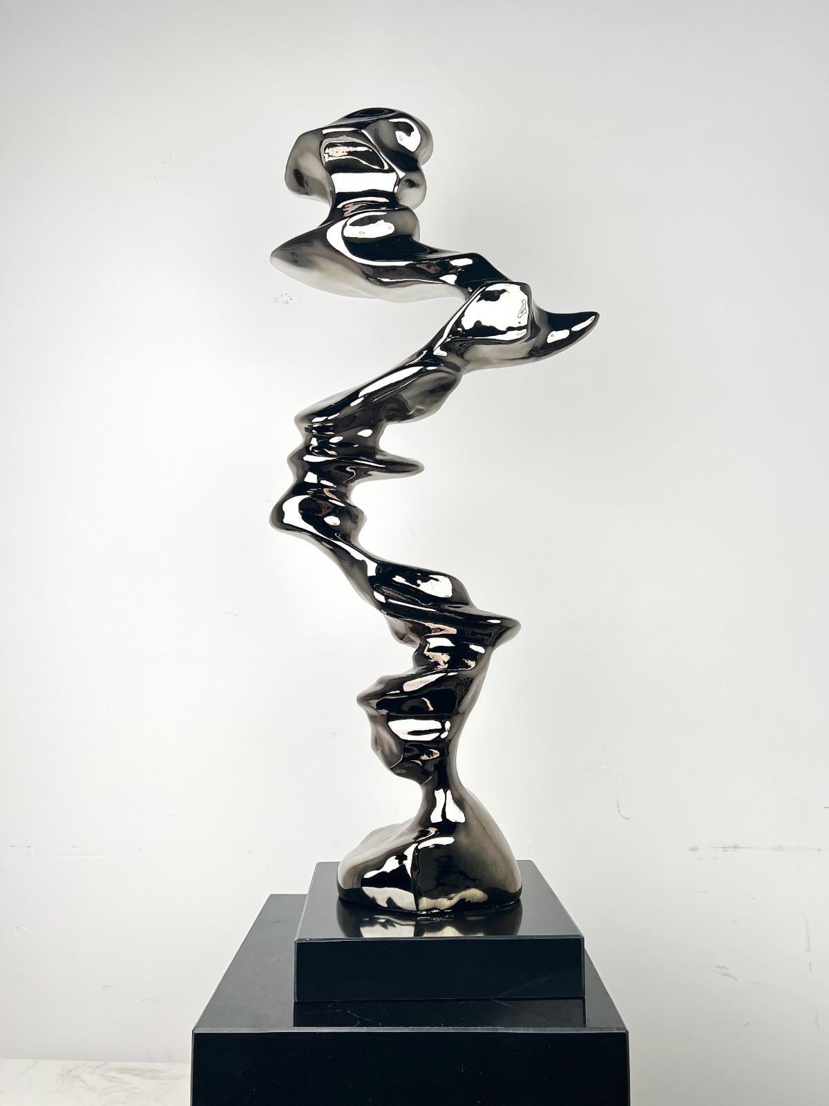 350*250*930 Black Resin plating + marble