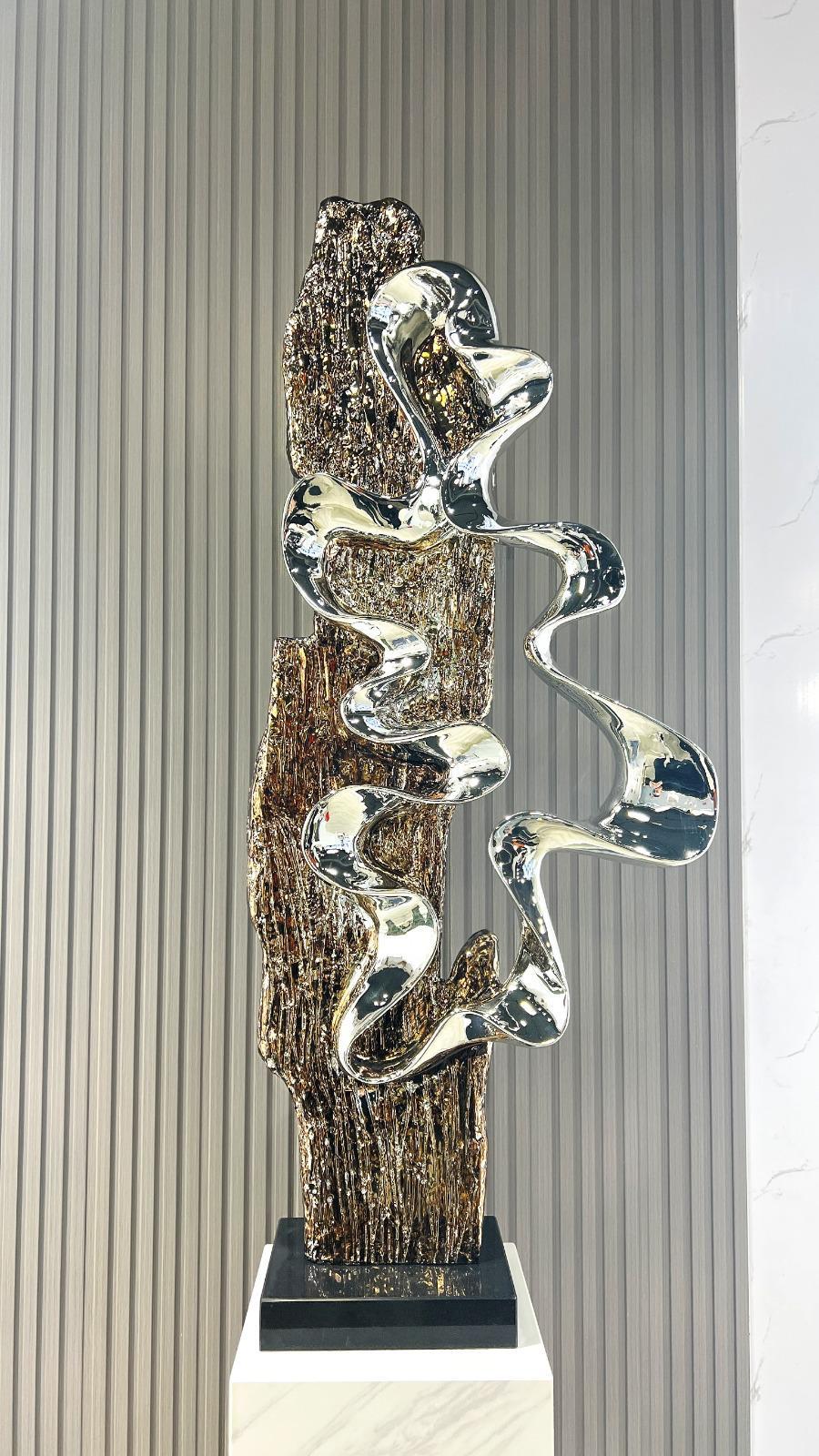 520*160*1250 Silver Fiberglass + Marble 