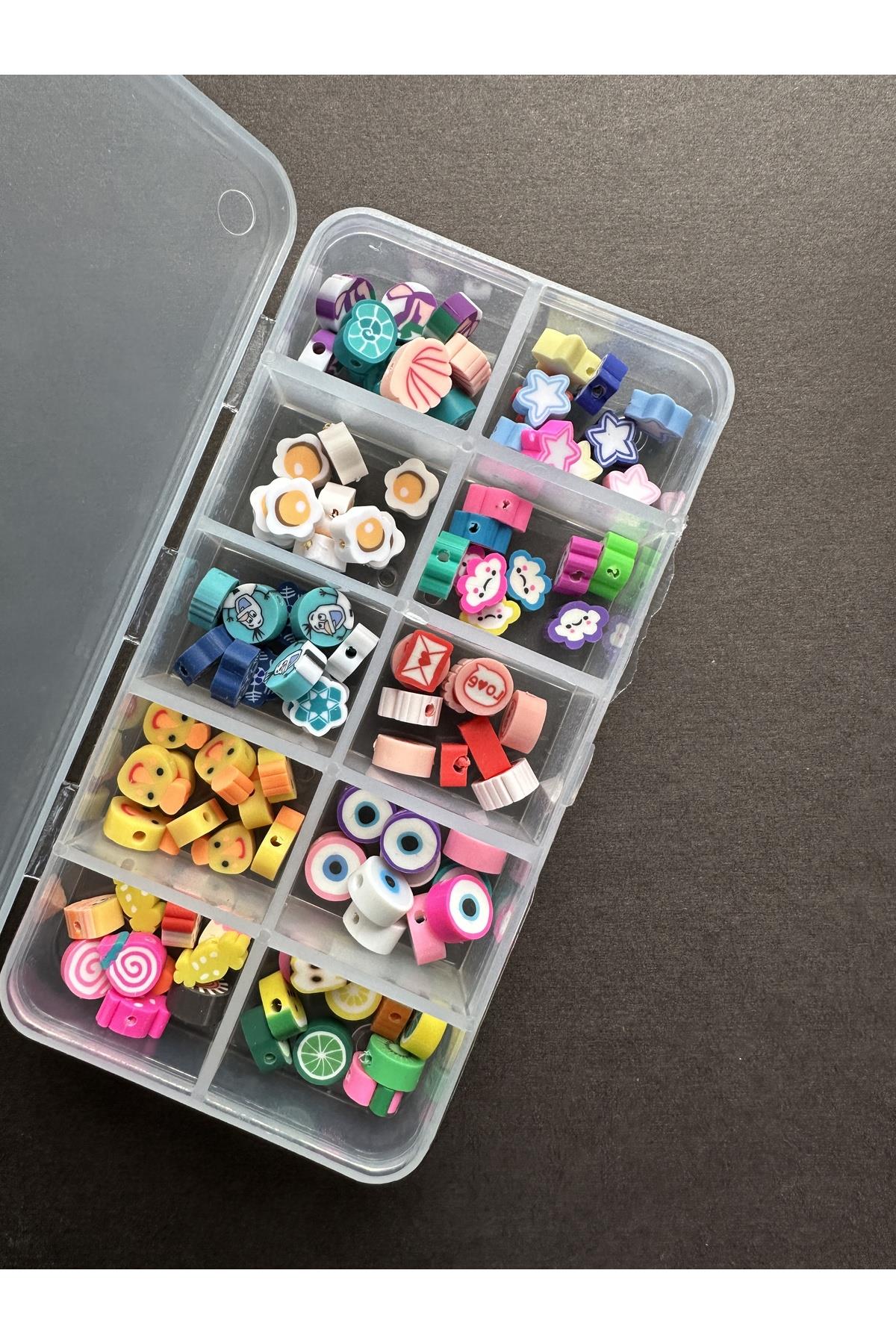 Dev Polimer Kil Fimo Telefon Charm Yapma Seti