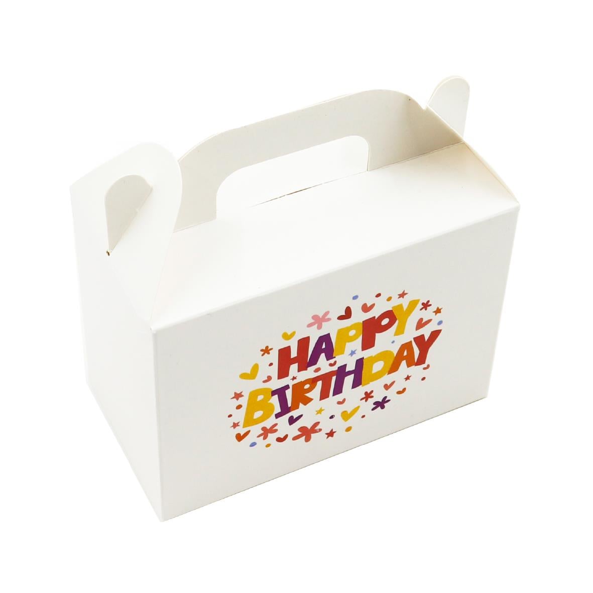 10x14 Doğum Günü Temalı El Geçme Hediye Kutusu M4 (3'lü Set)