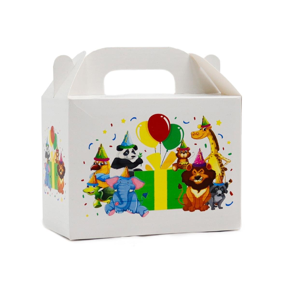 10x14 Safari Temalı Hediye Kutusu (3'lü Set)