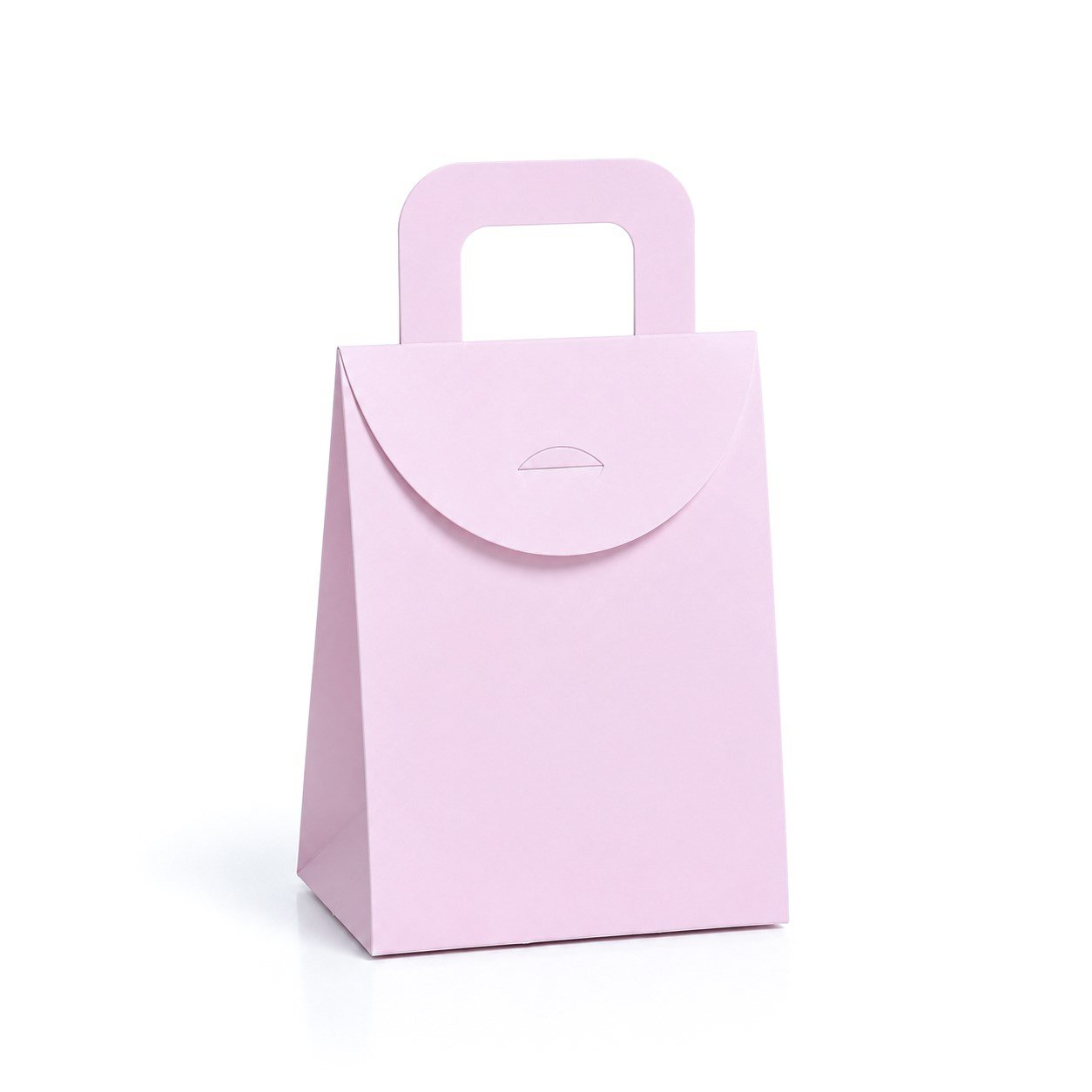 10x15 Karışık Renk Çanta Model Hediyelik Kutu - 15'li Paket Lila-Somon-Pembe