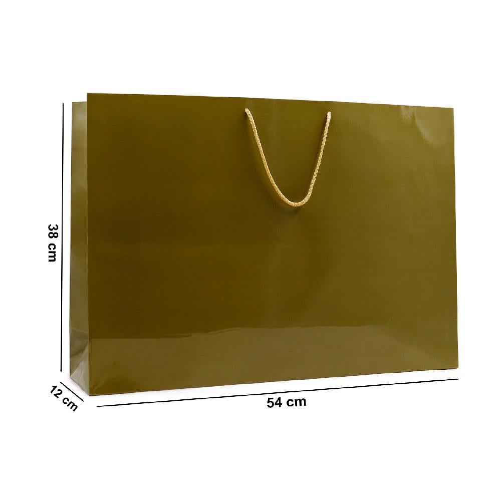 54x38 Gold Karton Çanta