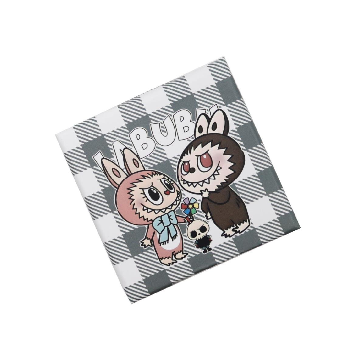 6,5x6,5 CM Labubu Mini Hediye Kutusu | Sevimli Karakter Kutulu Koleksiyon Ürünü | M1