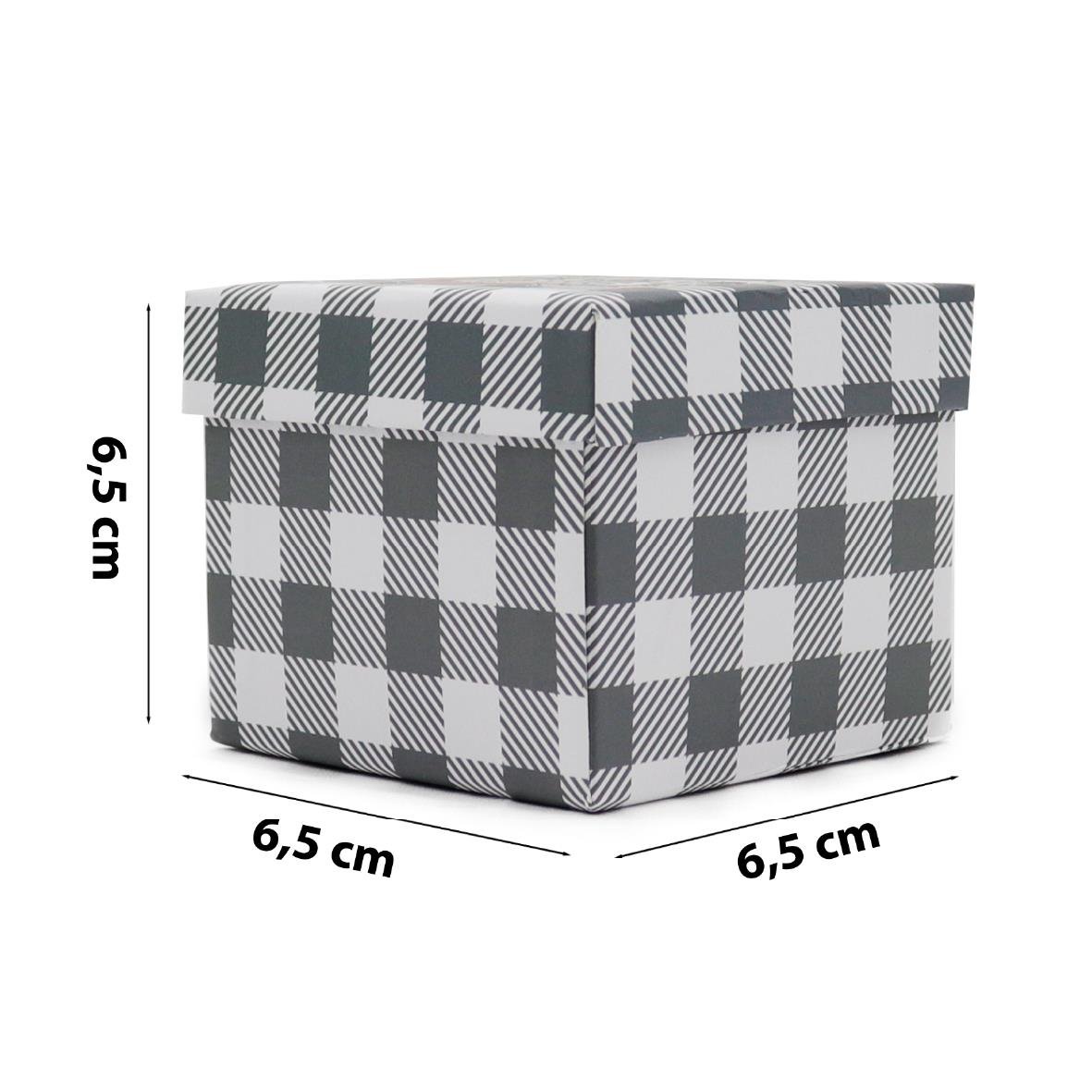 6,5x6,5 CM Labubu Mini Hediye Kutusu | Sevimli Karakter Kutulu Koleksiyon Ürünü | M1