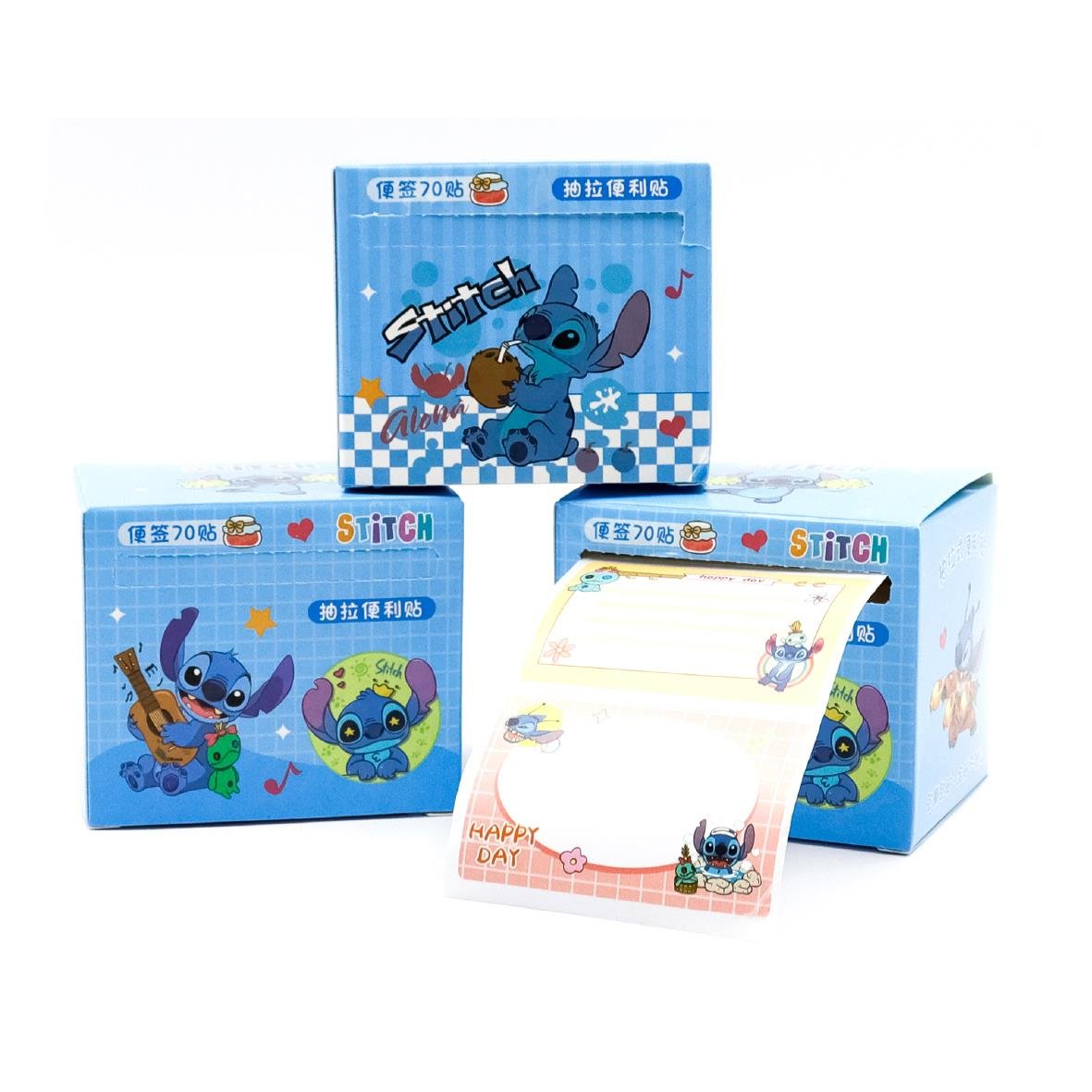6x4 Stitch Temalı Rulo Etiket (70 Adet)