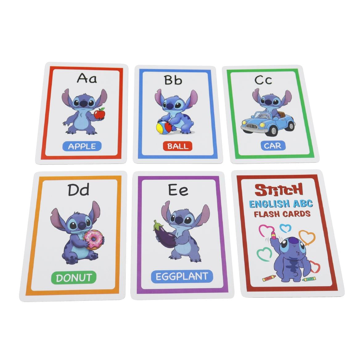 Stitch ABC İngilizce Flash Kart Seti – 26 Harf, Premium Tasarım Kart (Kutulu, Koleksiyonluk)