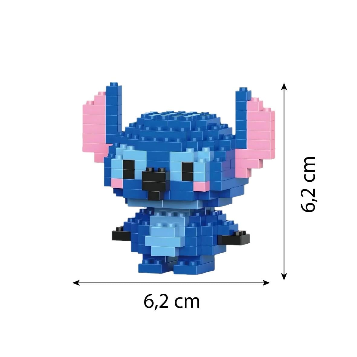 Stitch Temalı Mini Blok Seti – 161 Parça Mikro Lego 3D Yapboz