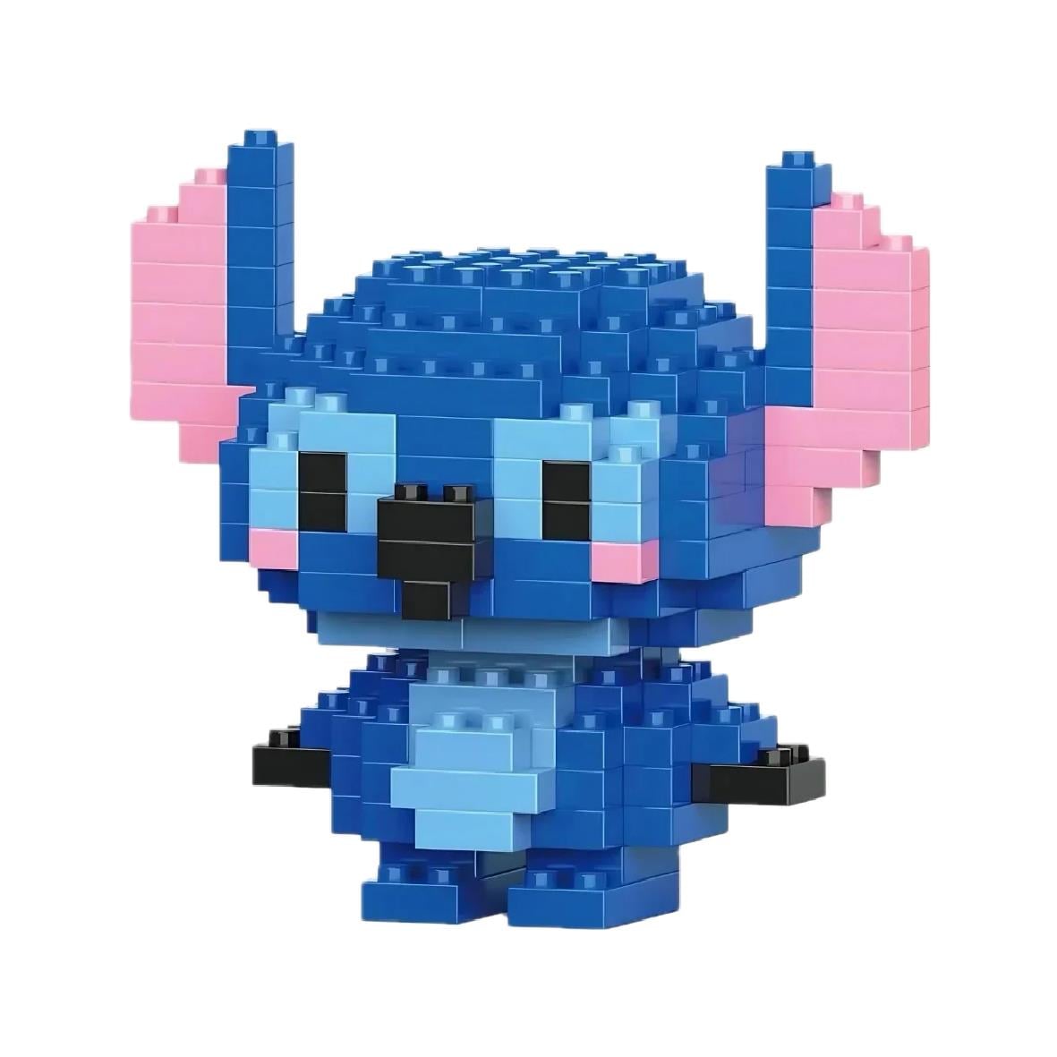Stitch Temalı Mini Blok Seti – 161 Parça Mikro Lego 3D Yapboz