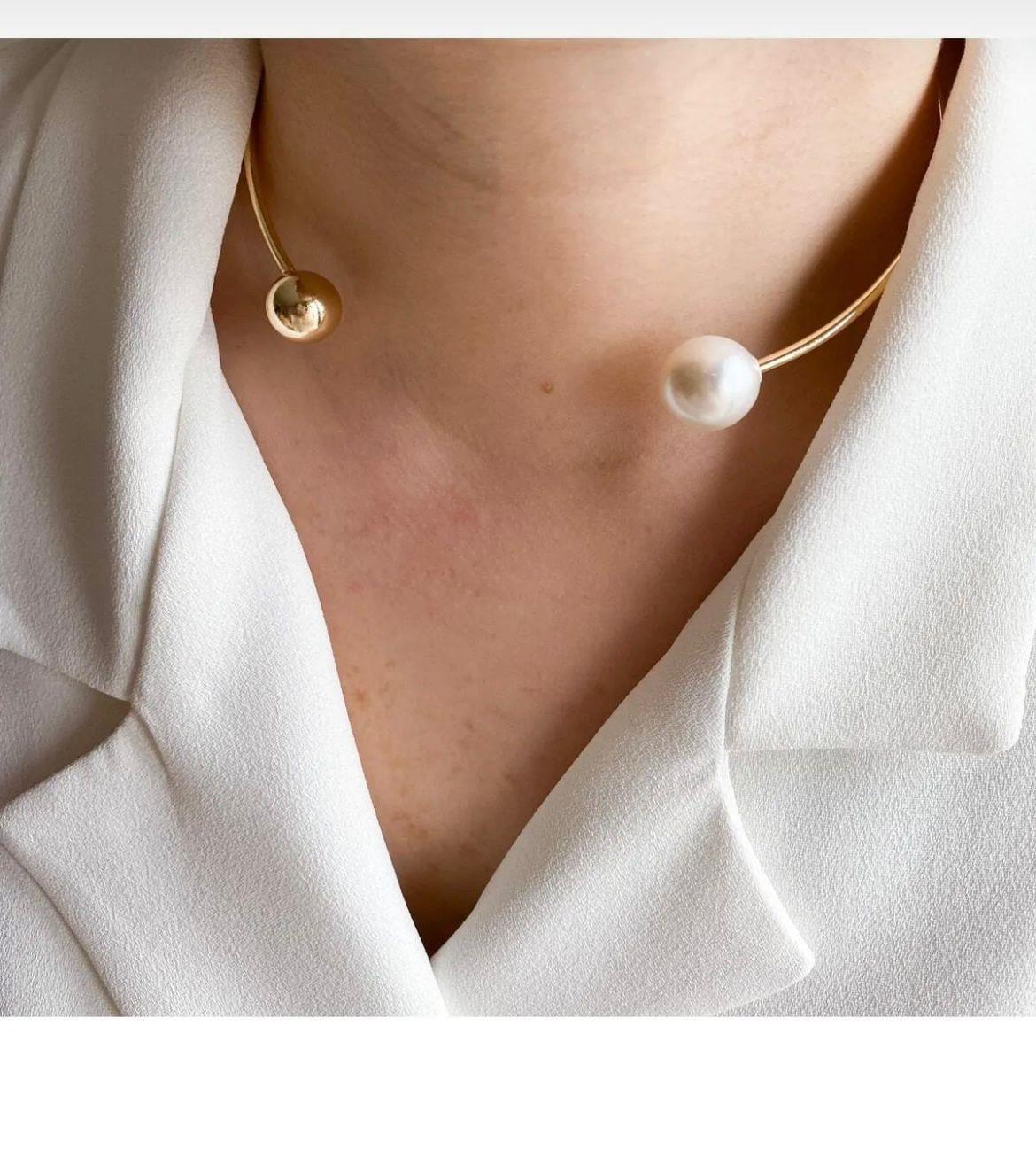 Çelik İncili Choker