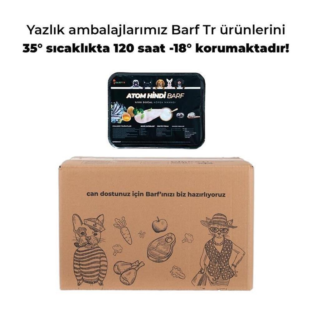 Atom Hindi Barf 4 kg Köpek Maması 