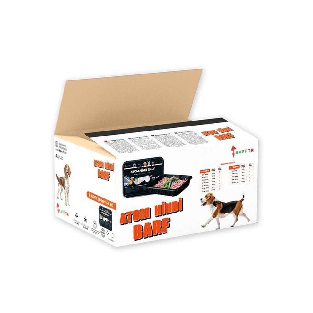 Atom Hindi Barf 4 kg Köpek Maması 