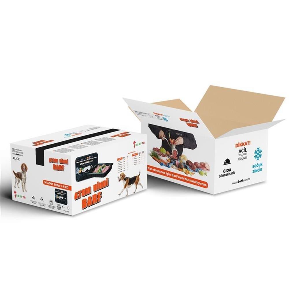 Atom Hindi Barf 8 kg Köpek Maması 