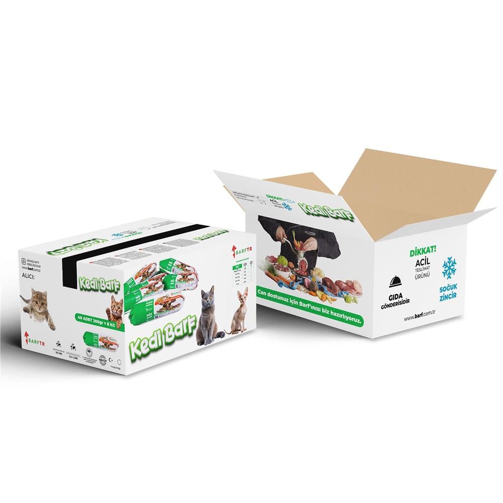Kedi Barf 8 kg Kedi Maması