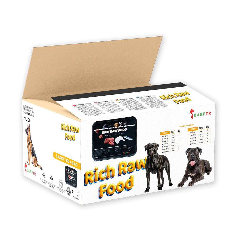 Rıch Raw Food 8 kg Köpek Maması