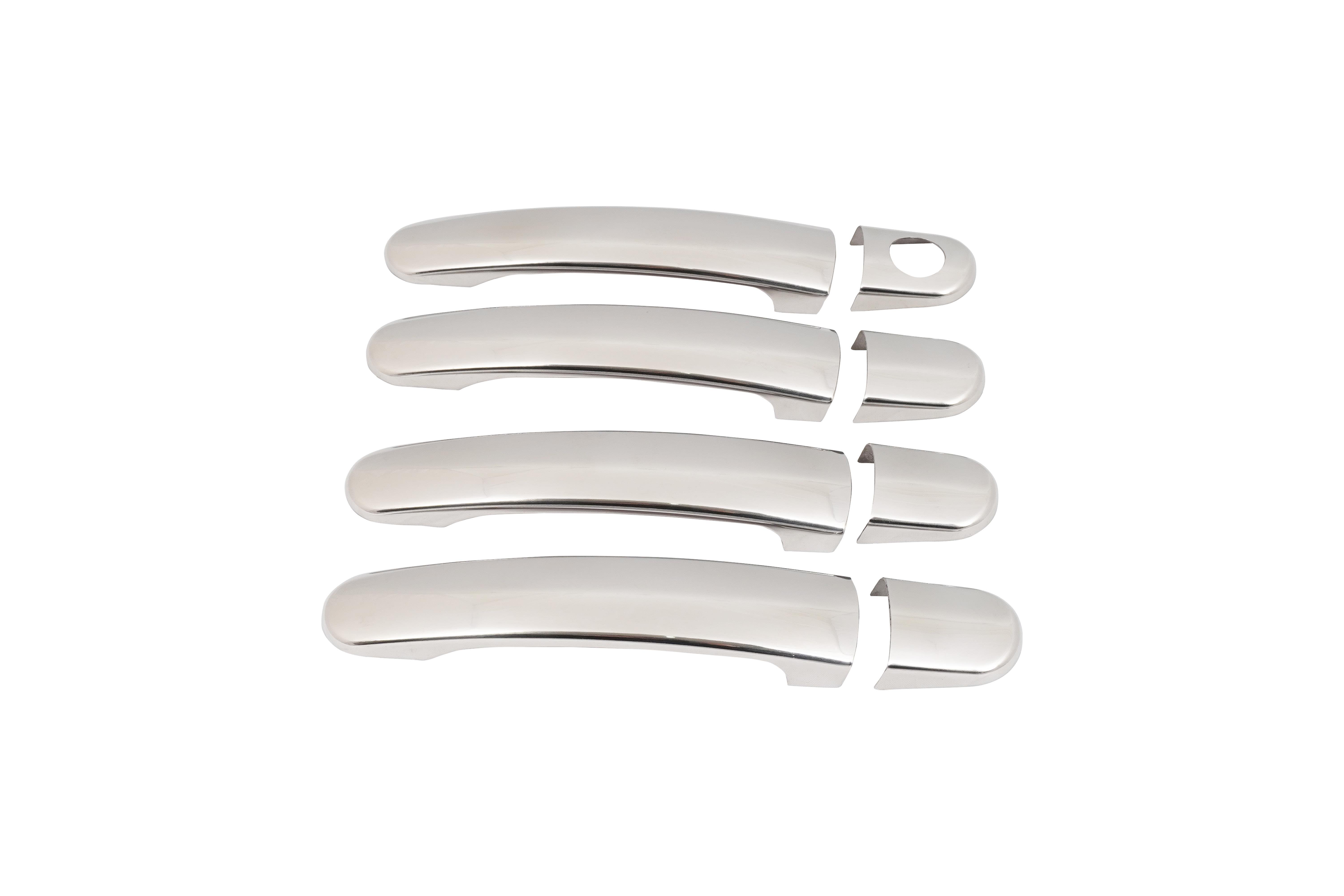 Audi A2 2000-2005 Kapı Kolu 4 Kapı Paslanmaz Çelik