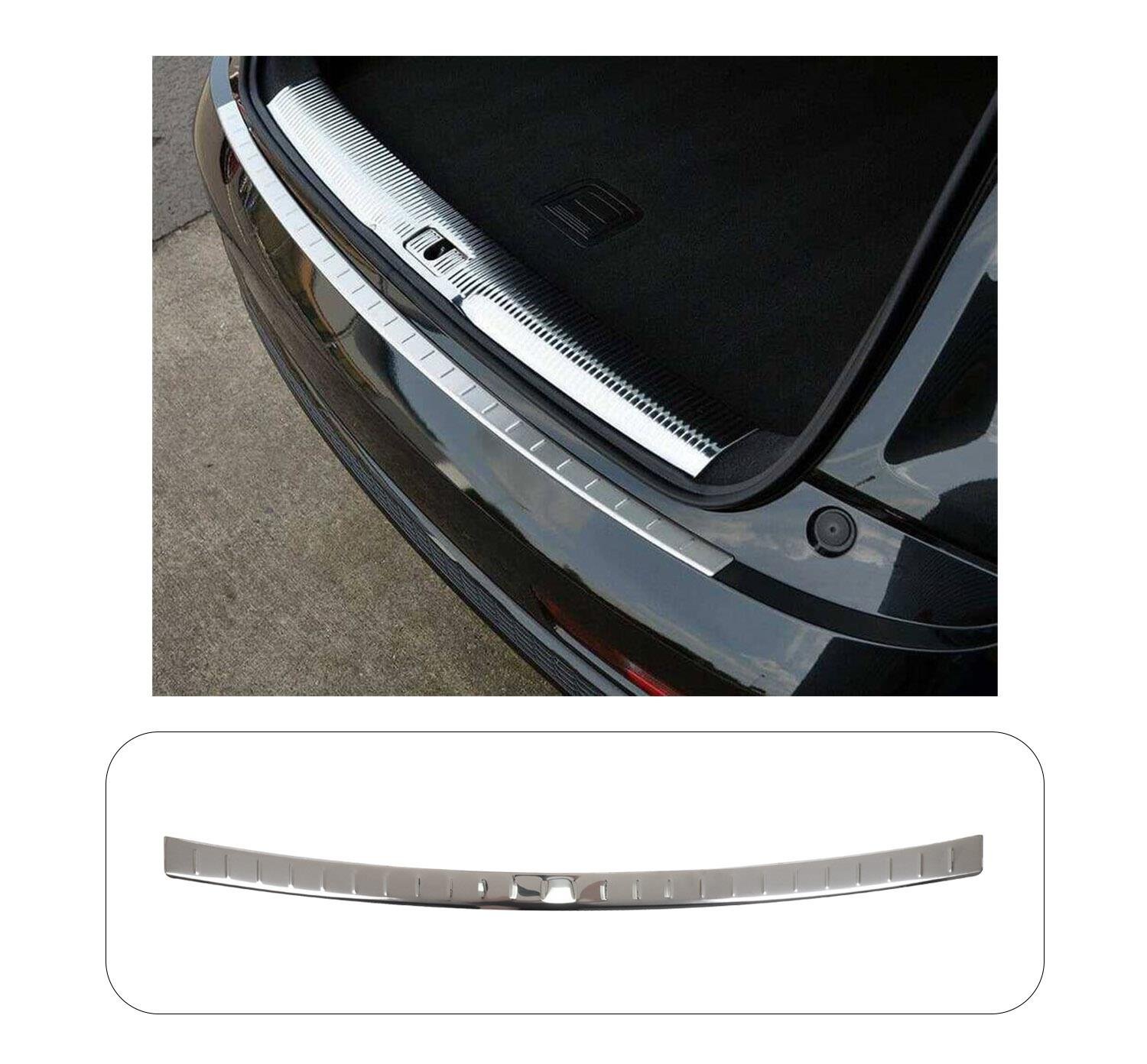 AUDI Q3 2011-2016 KROM PARLAK ARKA TAMPON ÜSTÜ KORUMA