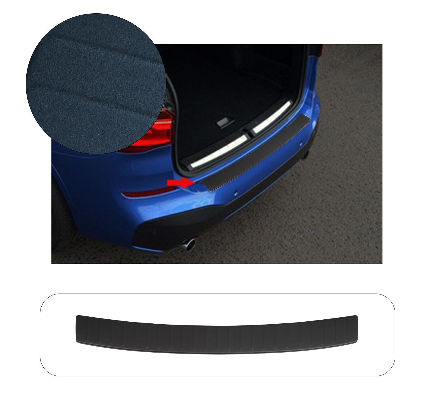 BMW X1 E84 M FACELİFT 2009-2015 ABS ARKA TAMPON ÜSTÜ KORUMA