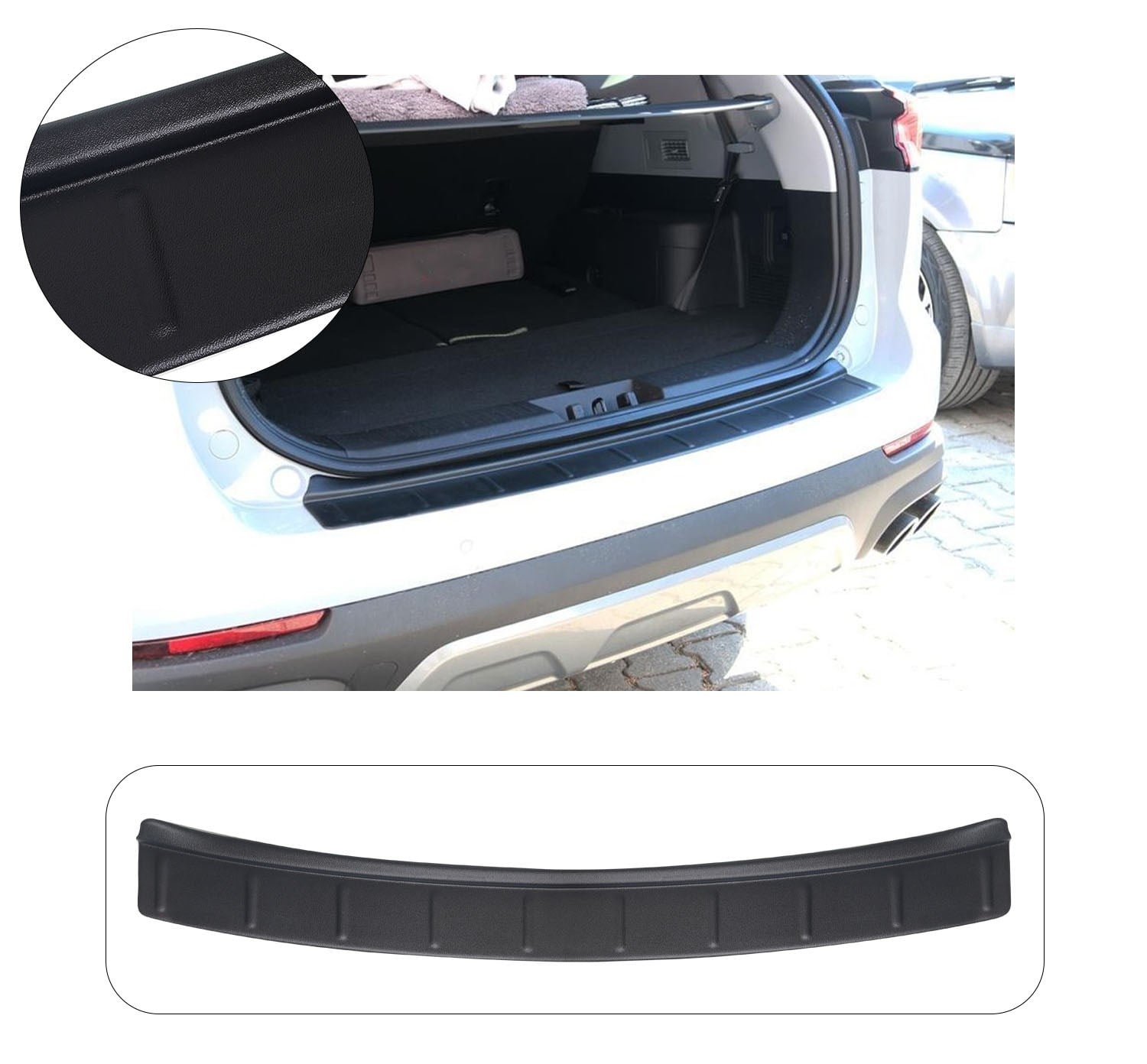 CHERY TIGGO 8 PRO 2023- ABS GENİŞ ARKA TAMPON KORUMA