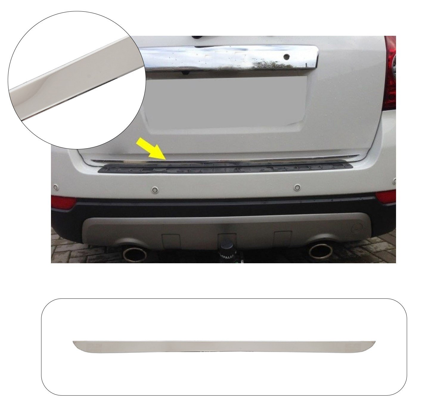 CHEVROLET CAPTIVA 2006-2012 BAGAJ ALT ÇITA