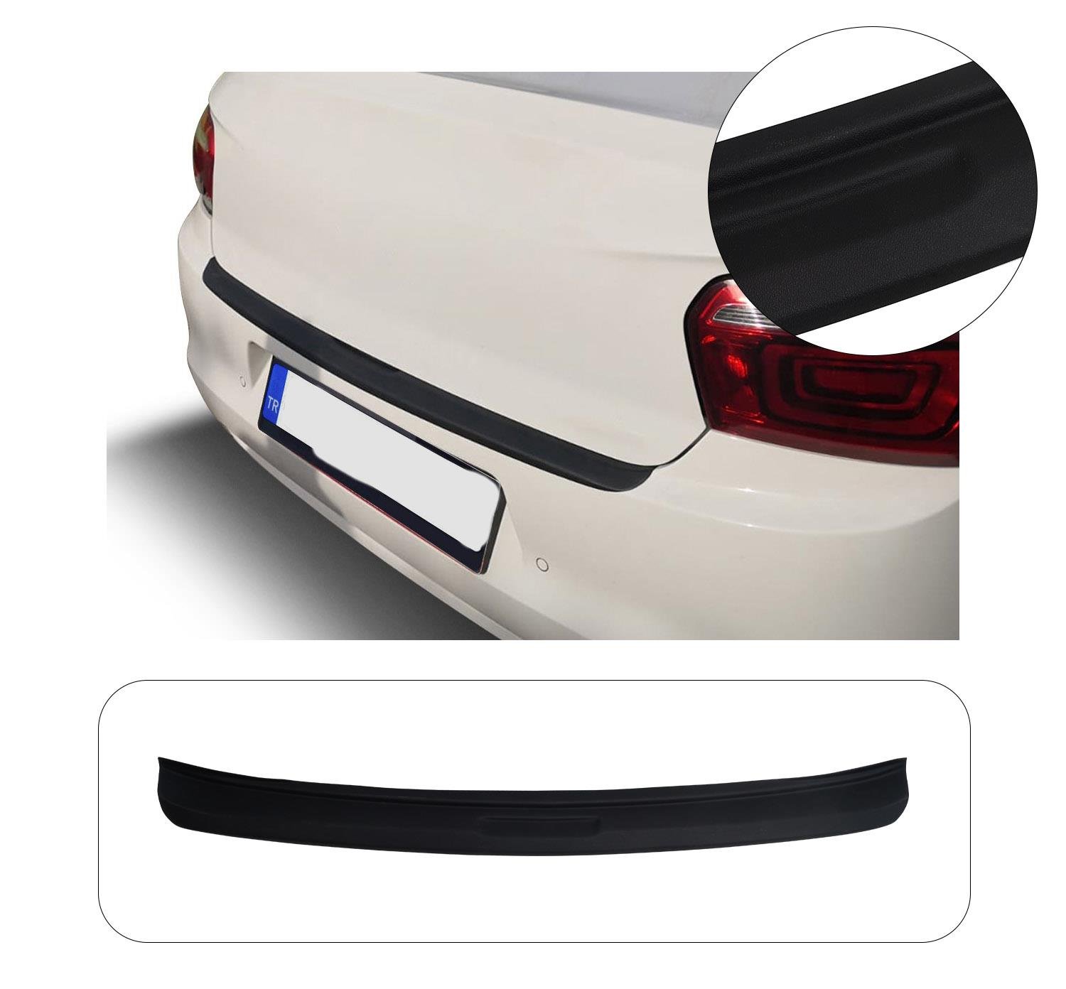 CITROEN C-ELYSEE ABS GENİŞ ARKA TAMPON ÜSTÜ KORUMA