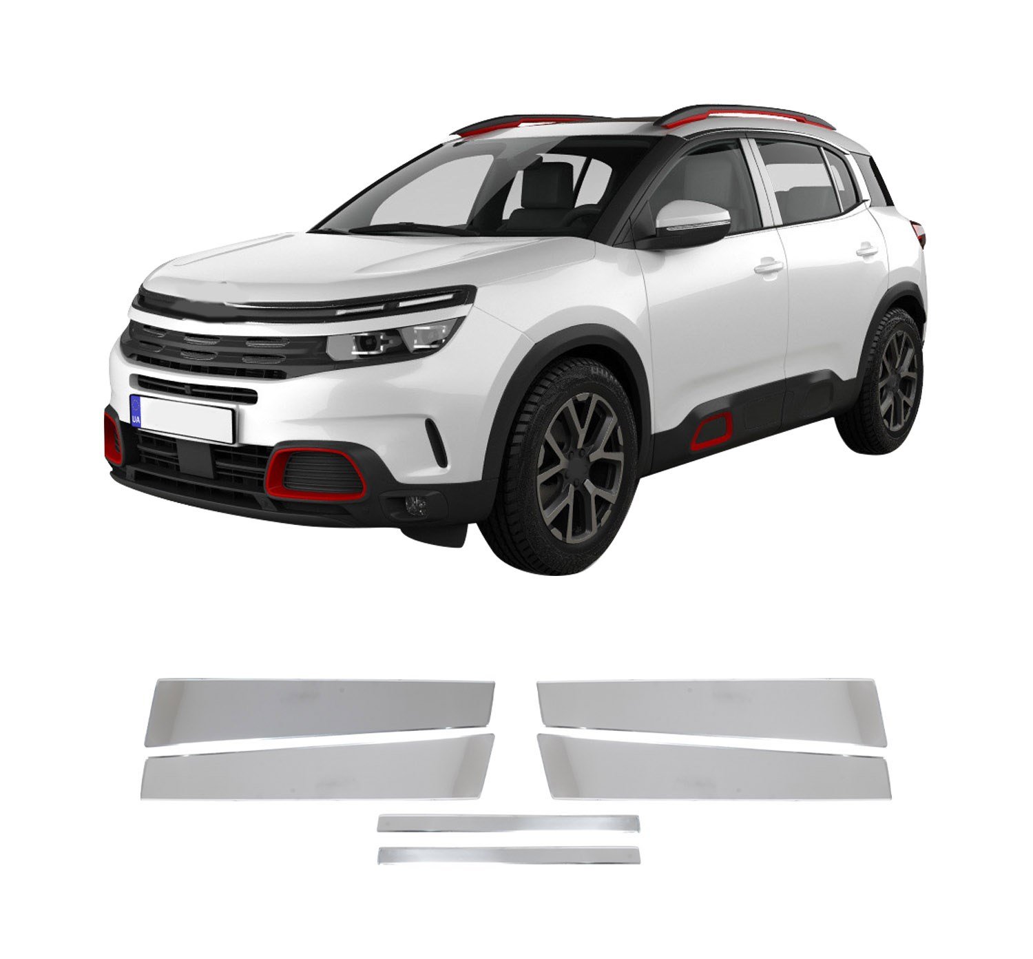 CITROEN C5 AIRCROSS 2018- KAPI DİREĞİ 6 PRÇ