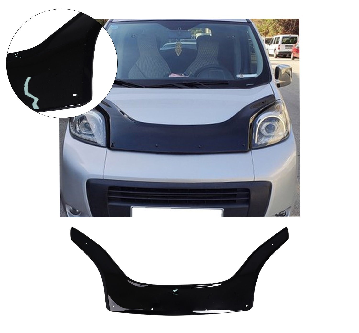 CITROEN NEMO KAPUT RÜZGARLIĞI