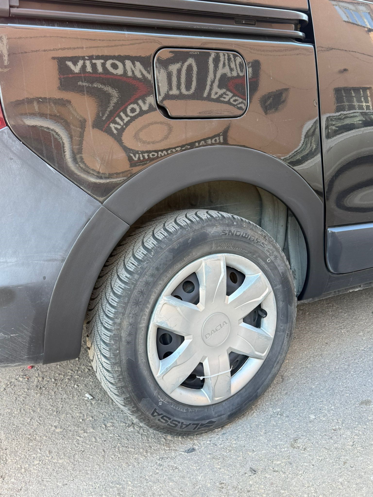 DACIA DOKKER 2012- ÇAMURLUK