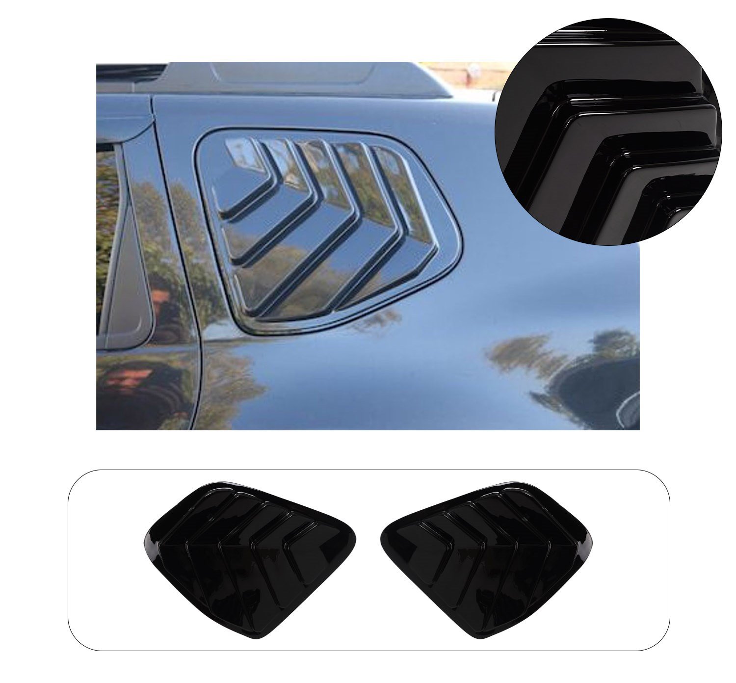 DACIA DUSTER 2010-2017 KELEBEK CAM ABS