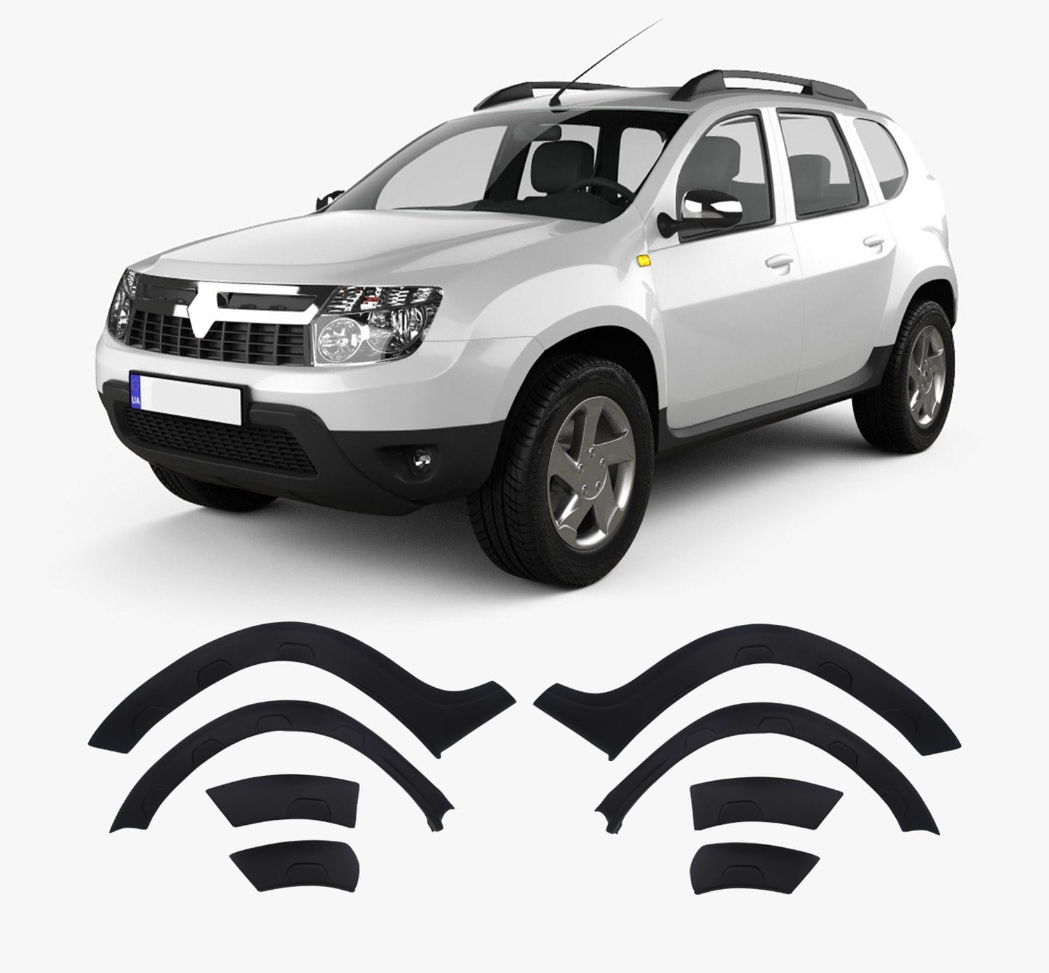 DACIA DUSTER 210-2017 DAMALI ÇAMURLUK