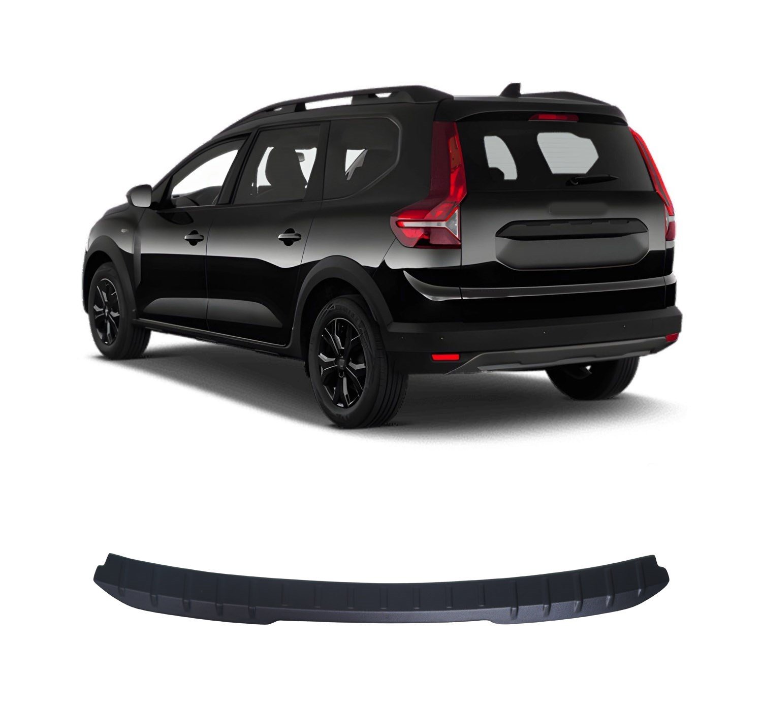 Dacia Jogger Uyumlu 2021 ve Üzeri ABS Arka Tampon Üstü Koruma