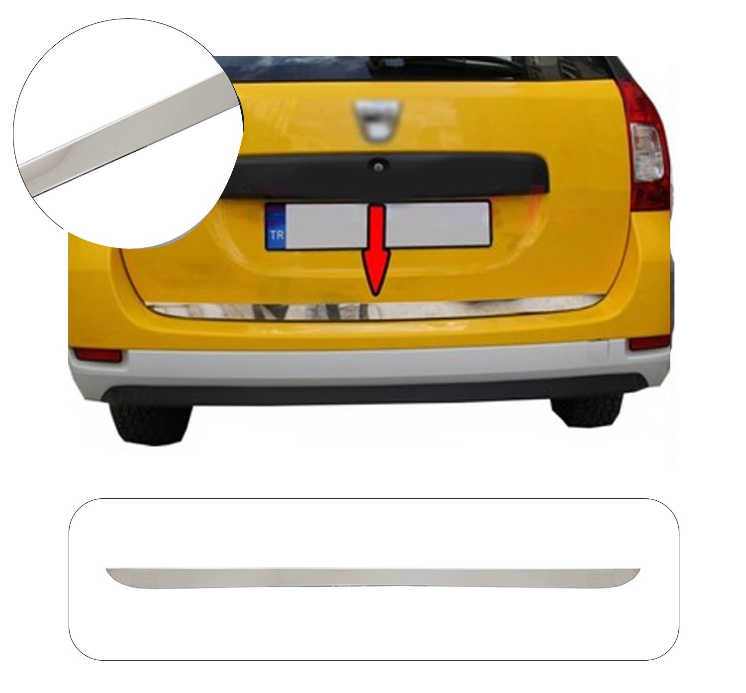 DACIA LOGAN 2005- BAGAJ ALT ÇITA