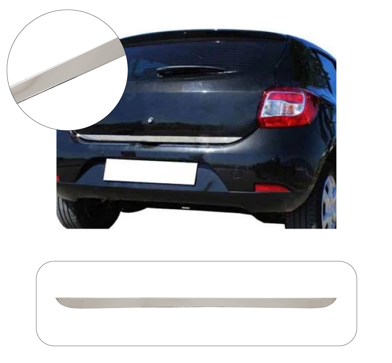 DACIA SANDERO 2006-2012 BAGAJ ALT ÇITA