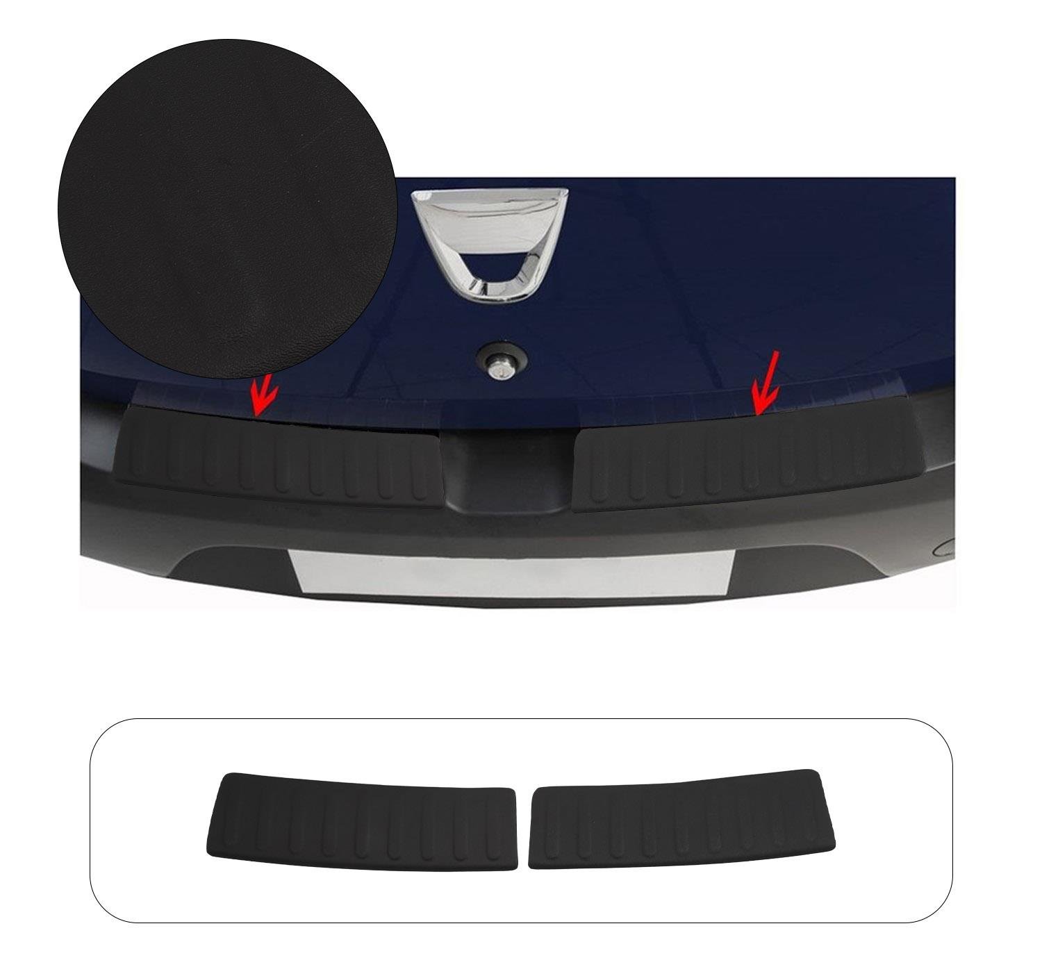 DACIA SANDERO 2012-2019 ABS ARKA TAMPON ÜSTÜ KORUMA