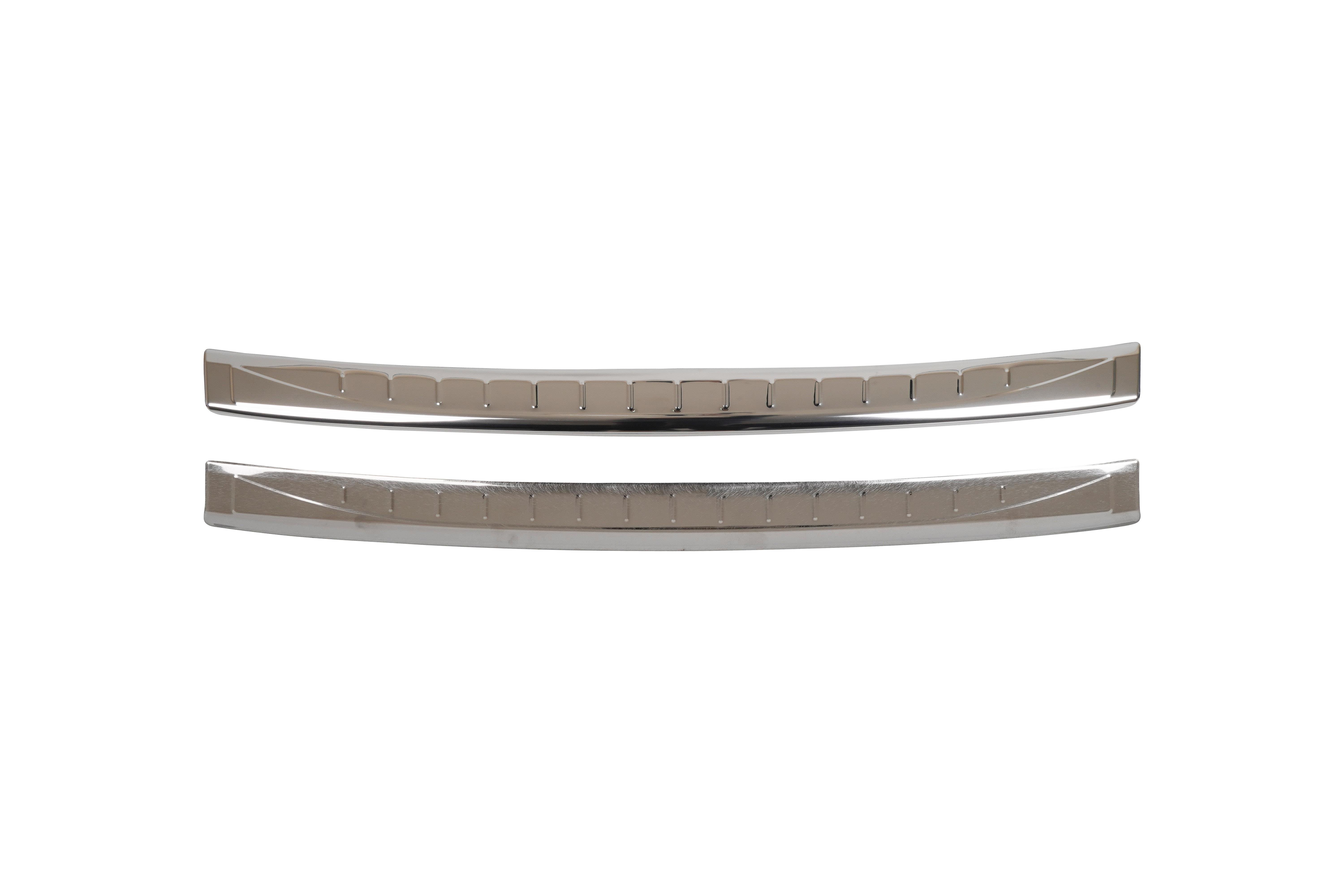FIAT 500-500C 2007-2015 KROM PARLAK ARKA TAMPON ÜSTÜ KORUMA