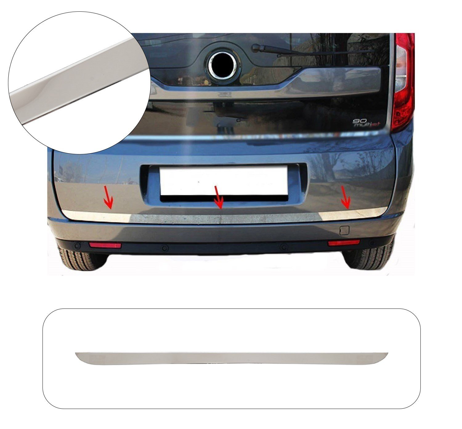FIAT DOBLO 2010-2014 BAGAJ ALT ÇITA