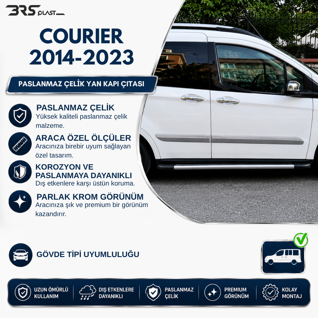 FORD COURIER 2014-2023  YAN KAPI ÇITASI