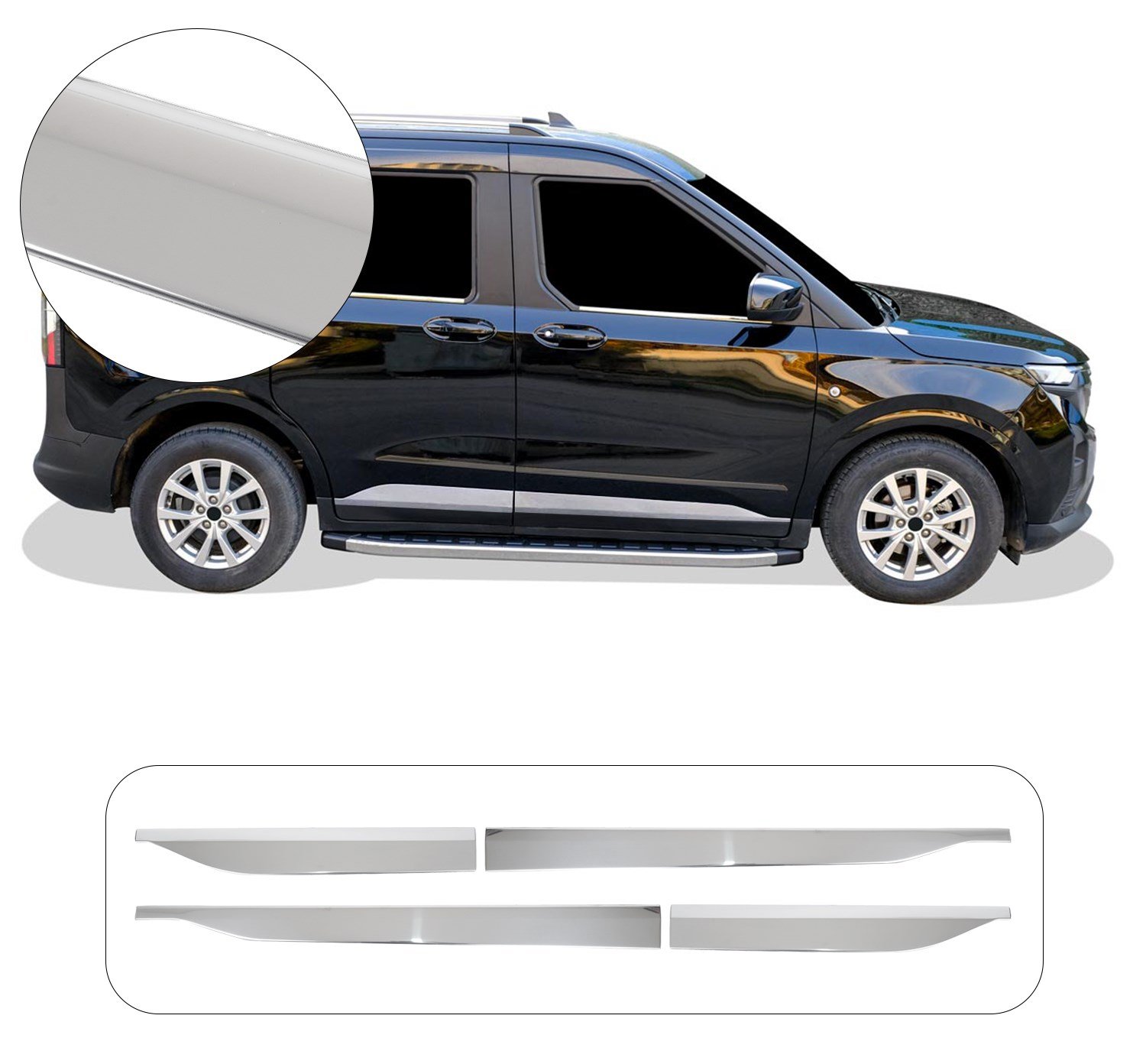 FORD COURIER 2023- YAN KAPI ÇITASI 4 PRÇ