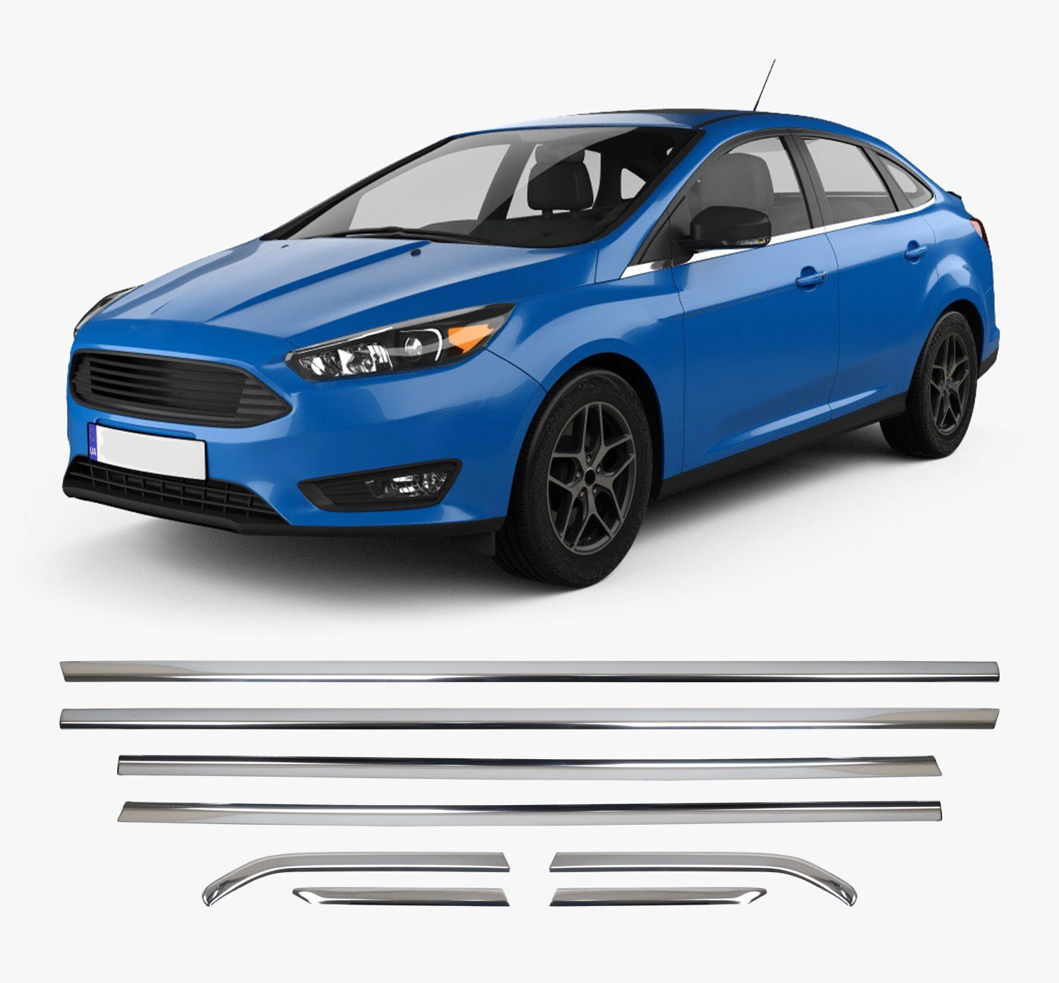 FORD FOCUS 3 2011- CAM ÇITASI SEDAN 8 PRÇ