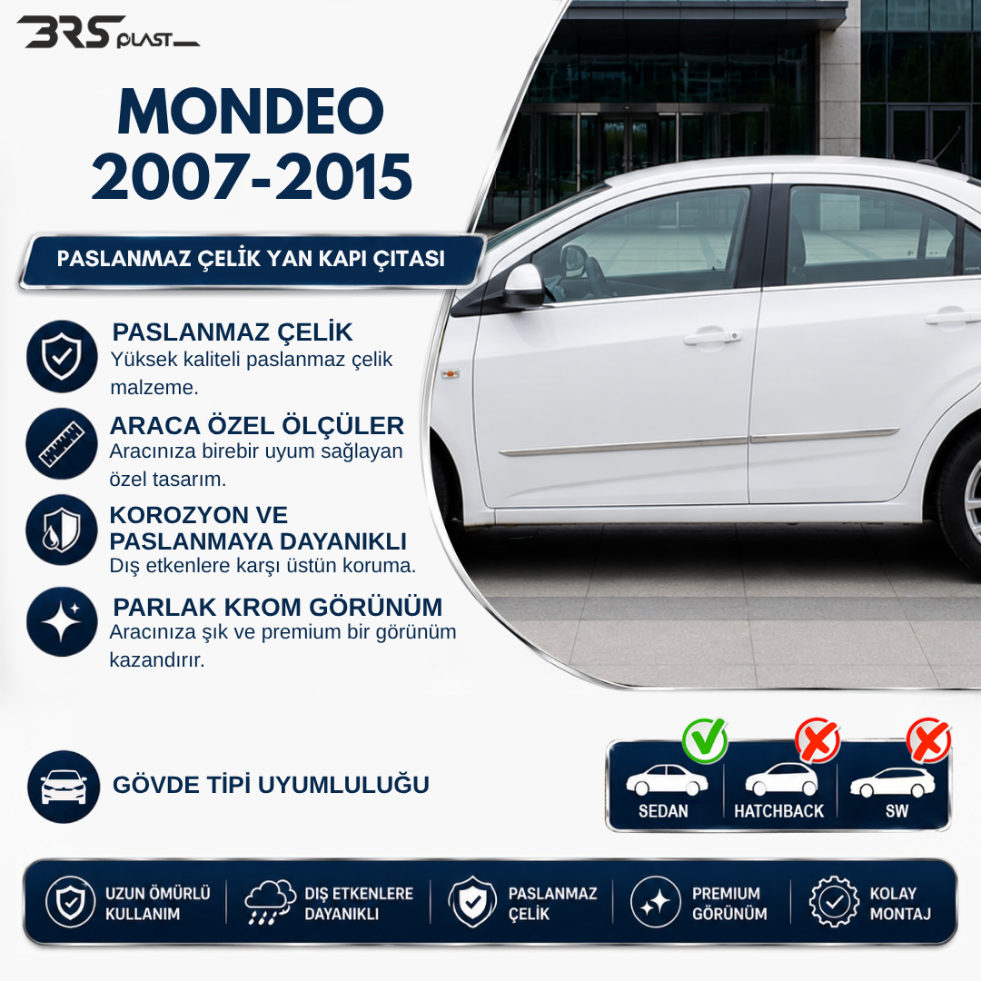 FORD MONDEO IV 2007-2015 YAN KAPI ÇITASI