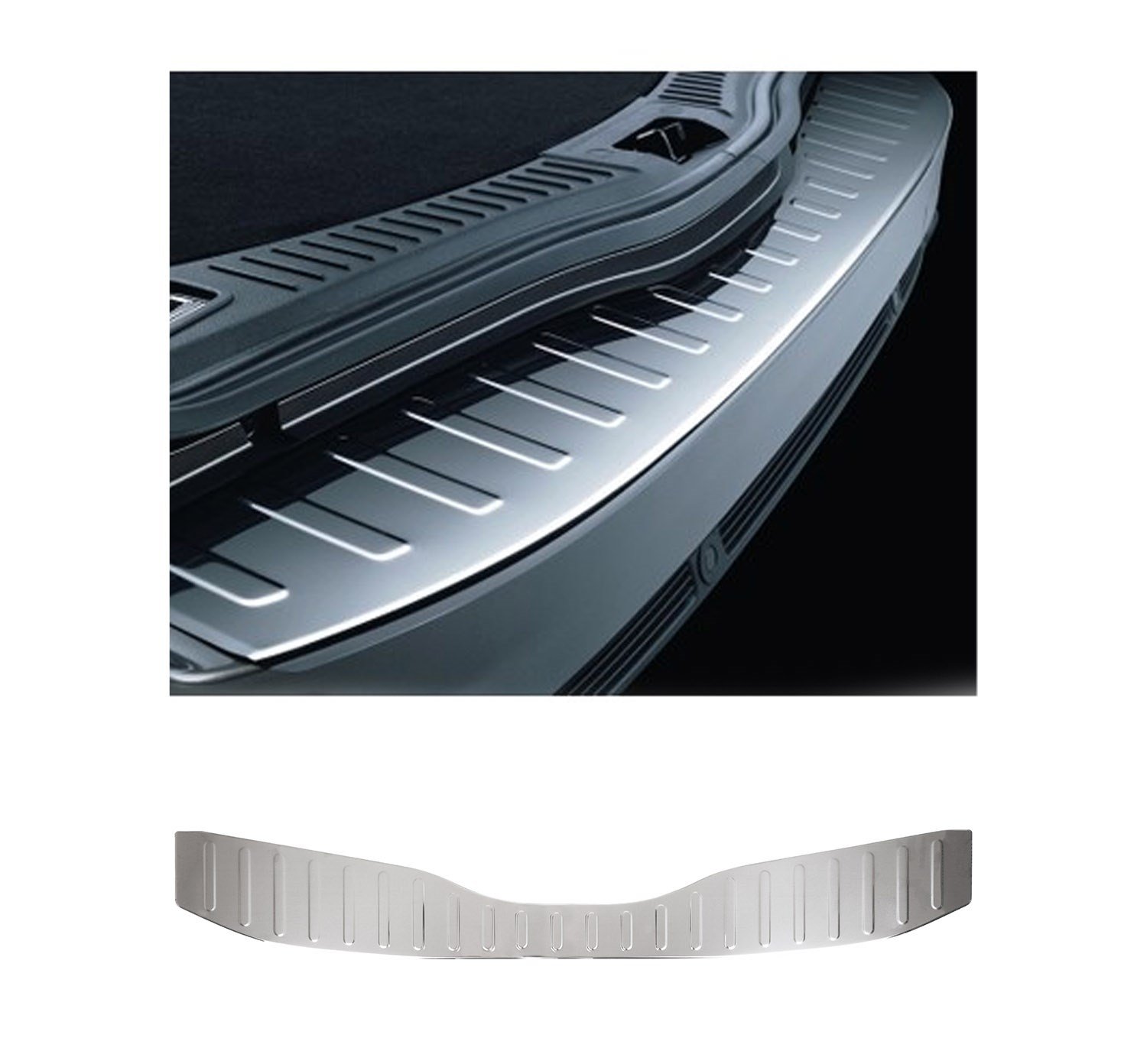FORD MONDEO TURNIER MK4 UYUMLU 2007-2010 KROM PARLAK ARKA TAMPON EŞİĞİ KORUMA