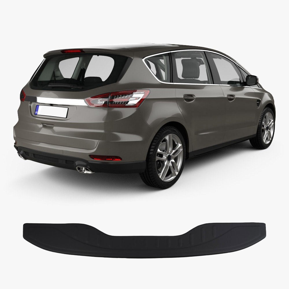 Ford S-Max Uyumlu 2007-2014 ABS Arka Tampon Üstü Koruma