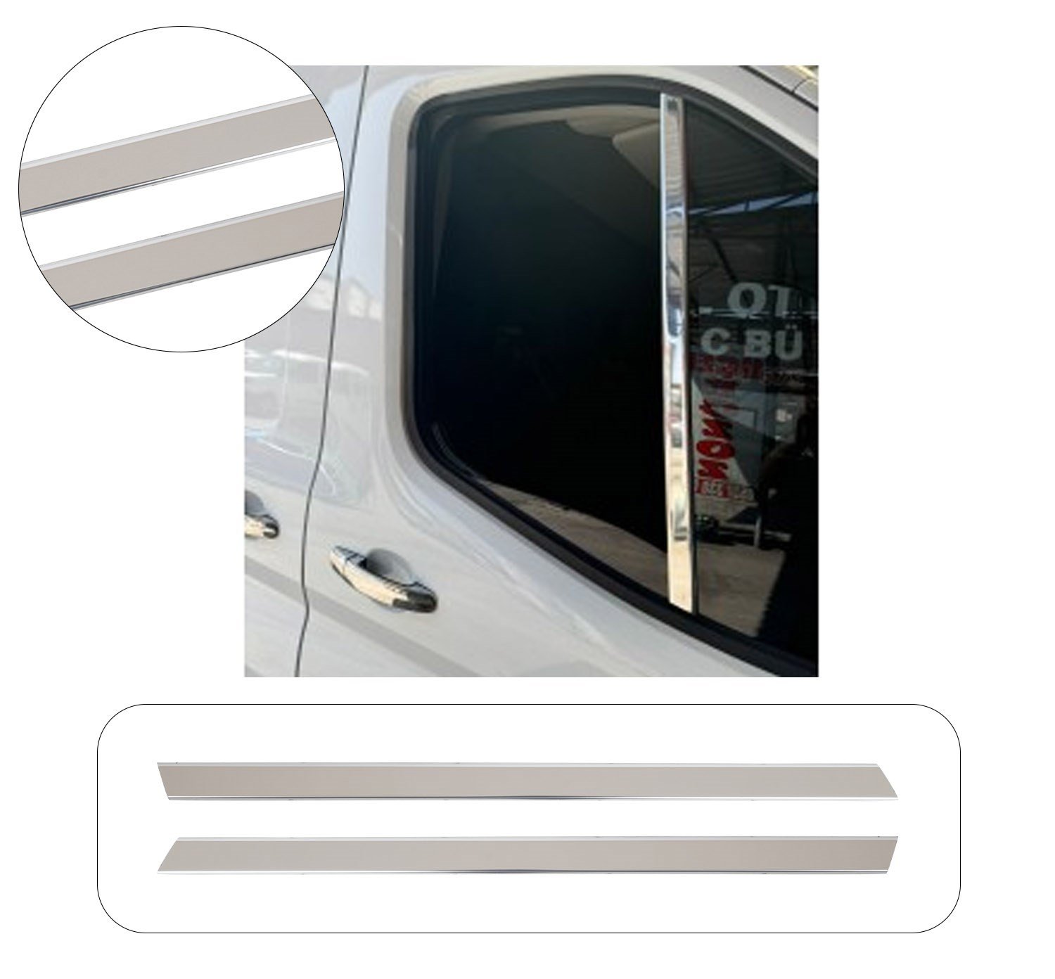 FORD TRANSIT 2014-2025 DİREK NİKELAJI