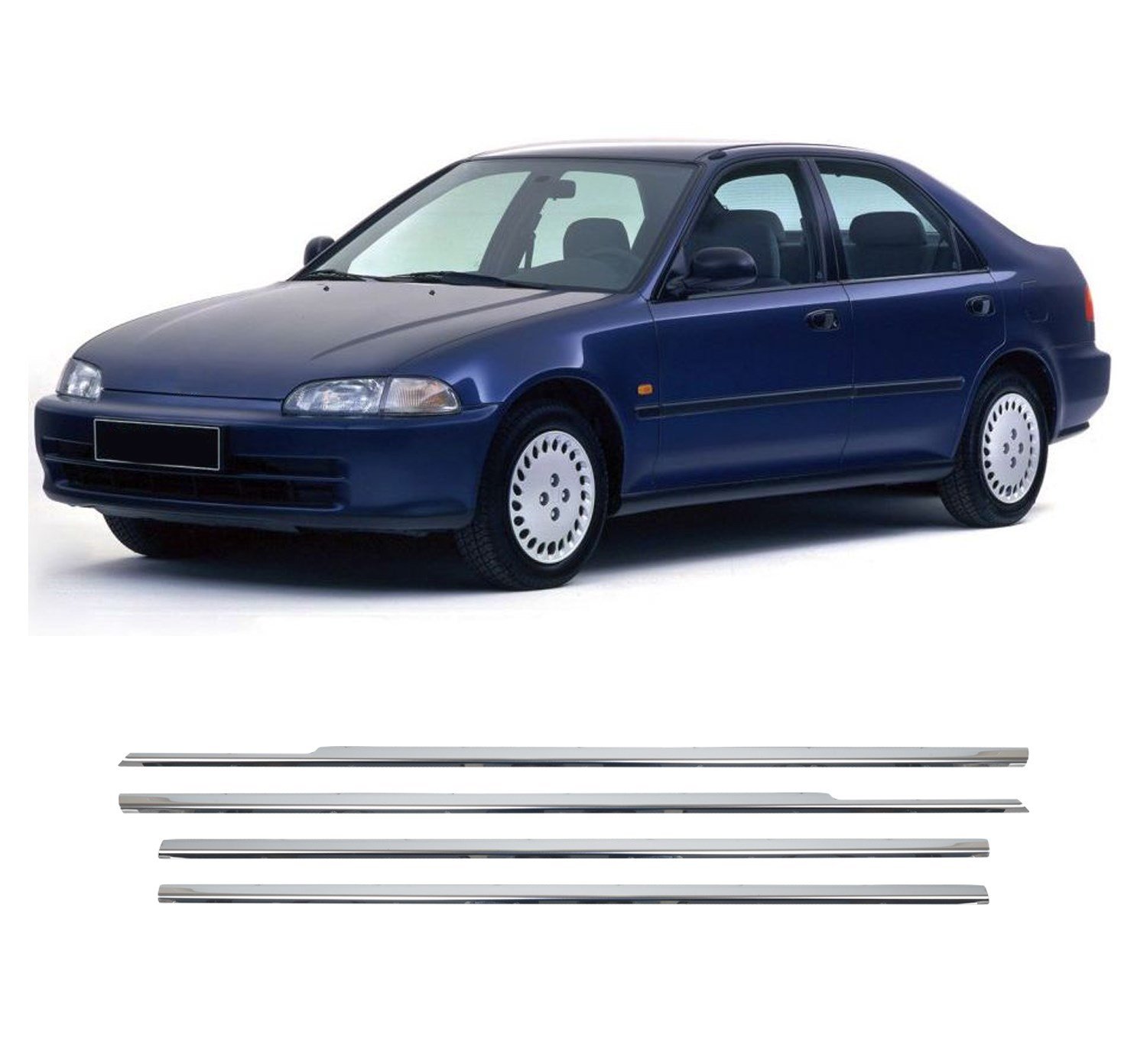 HONDA CİVİC 1992-1996 CAM ÇITASI 4 PRÇ