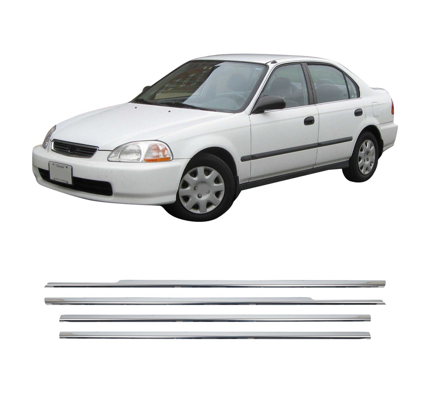 HONDA CIVIC 1998- CAM ÇITASI 4 PRÇ