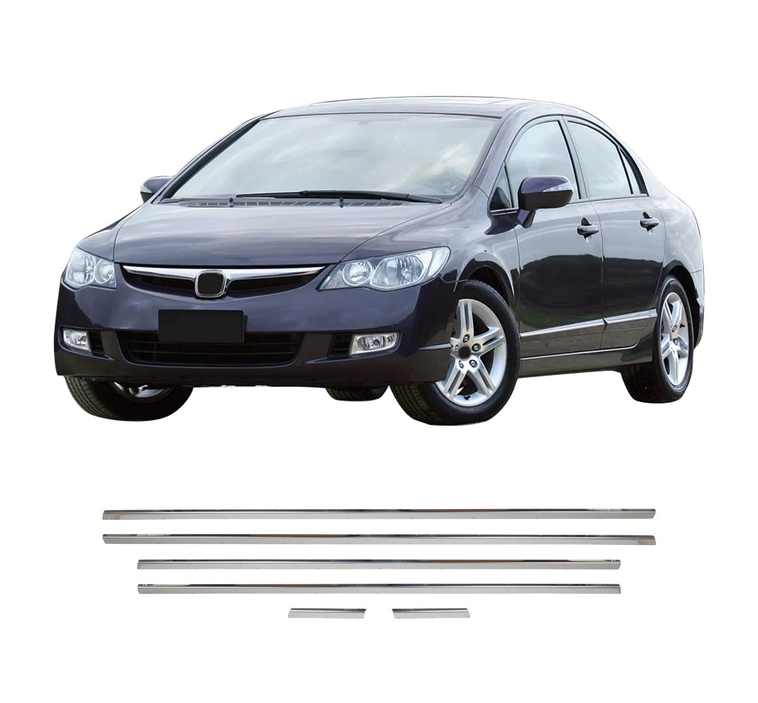 HONDA CIVIC 2007-2012 CAM ÇITASI 6 PRÇ