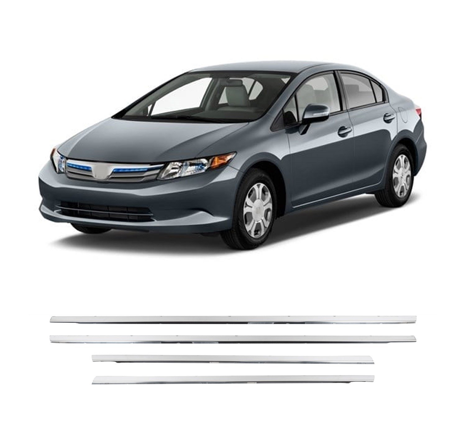 HONDA CIVIC 2012- CAM ÇITASI 4 PRÇ