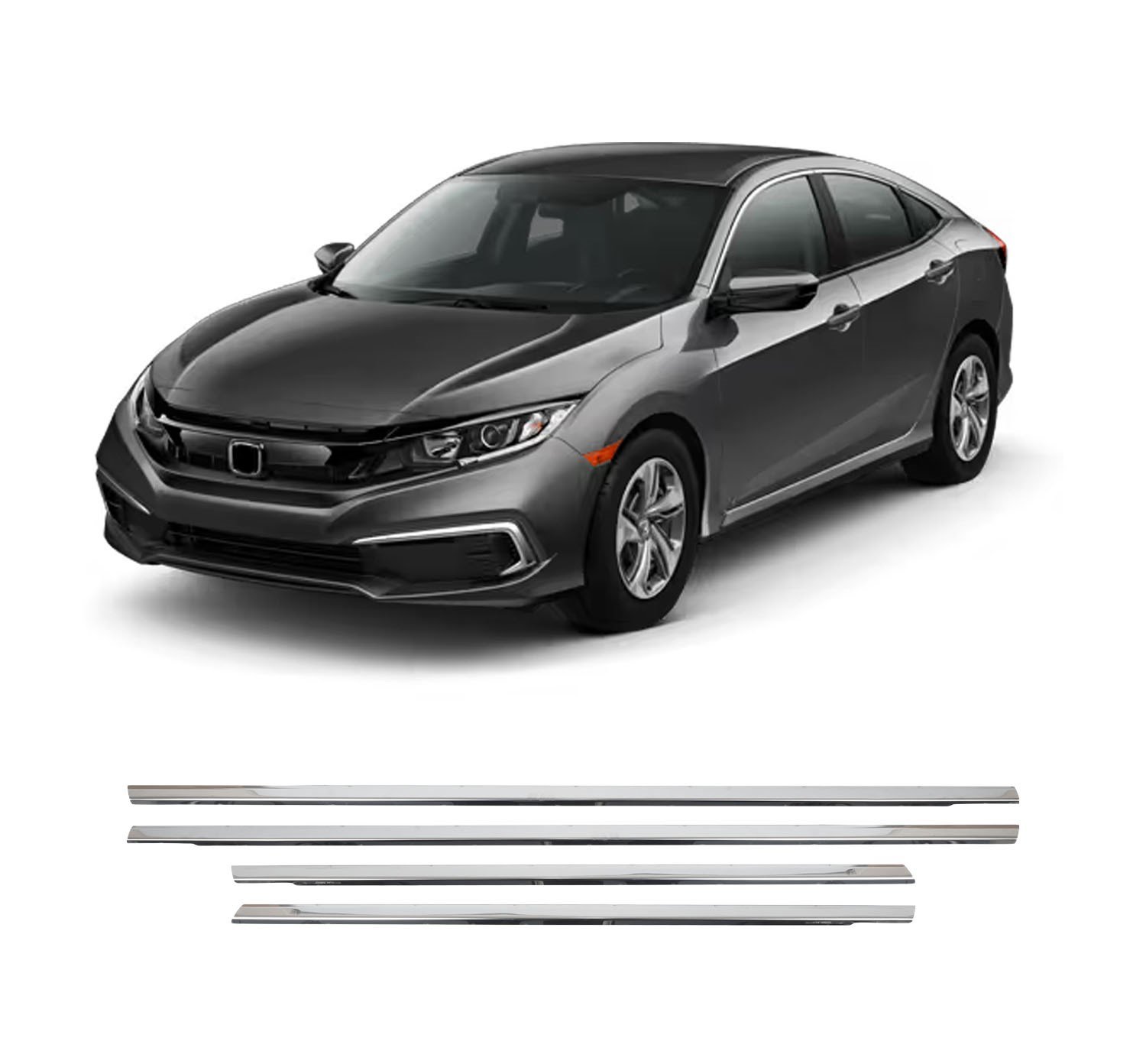 HONDA CIVIC 2019- CAM ÇITASI 4 PRÇ