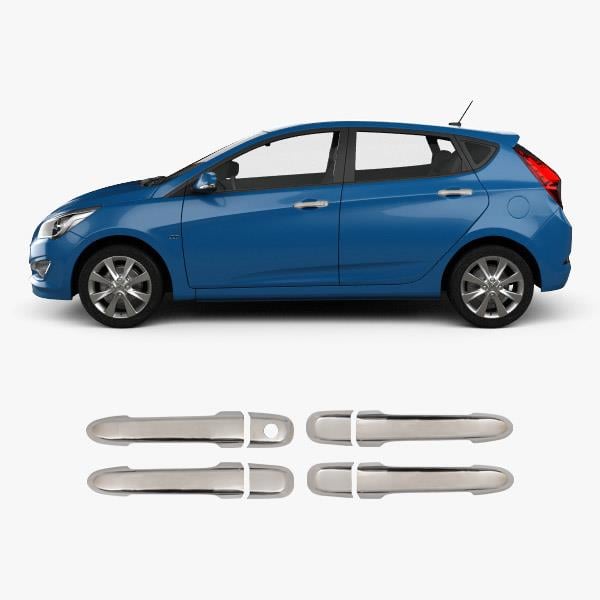HYUNDAI ACCENT- ERA 06.2006 4 KAPI KOLU  P.ÇELİK