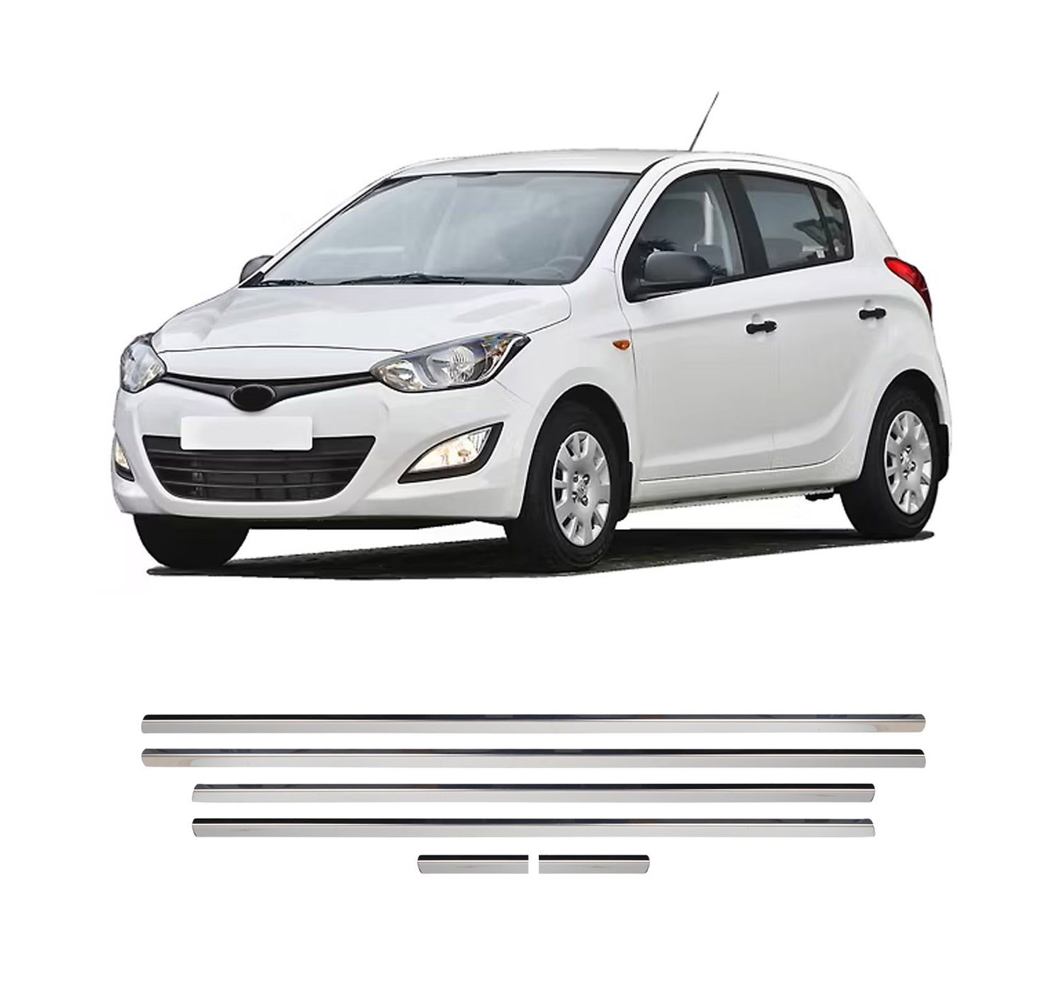 HYUNDAI İ20 HB 5D 2012-2014 CAM ÇITASI 6 PRÇ. P.ÇELİK